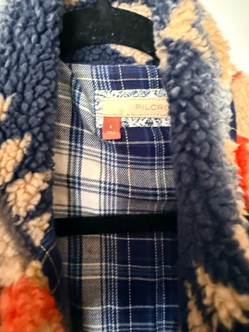Pilcro by Anthropologie long Sherpa jacket - Picture 2 of 2